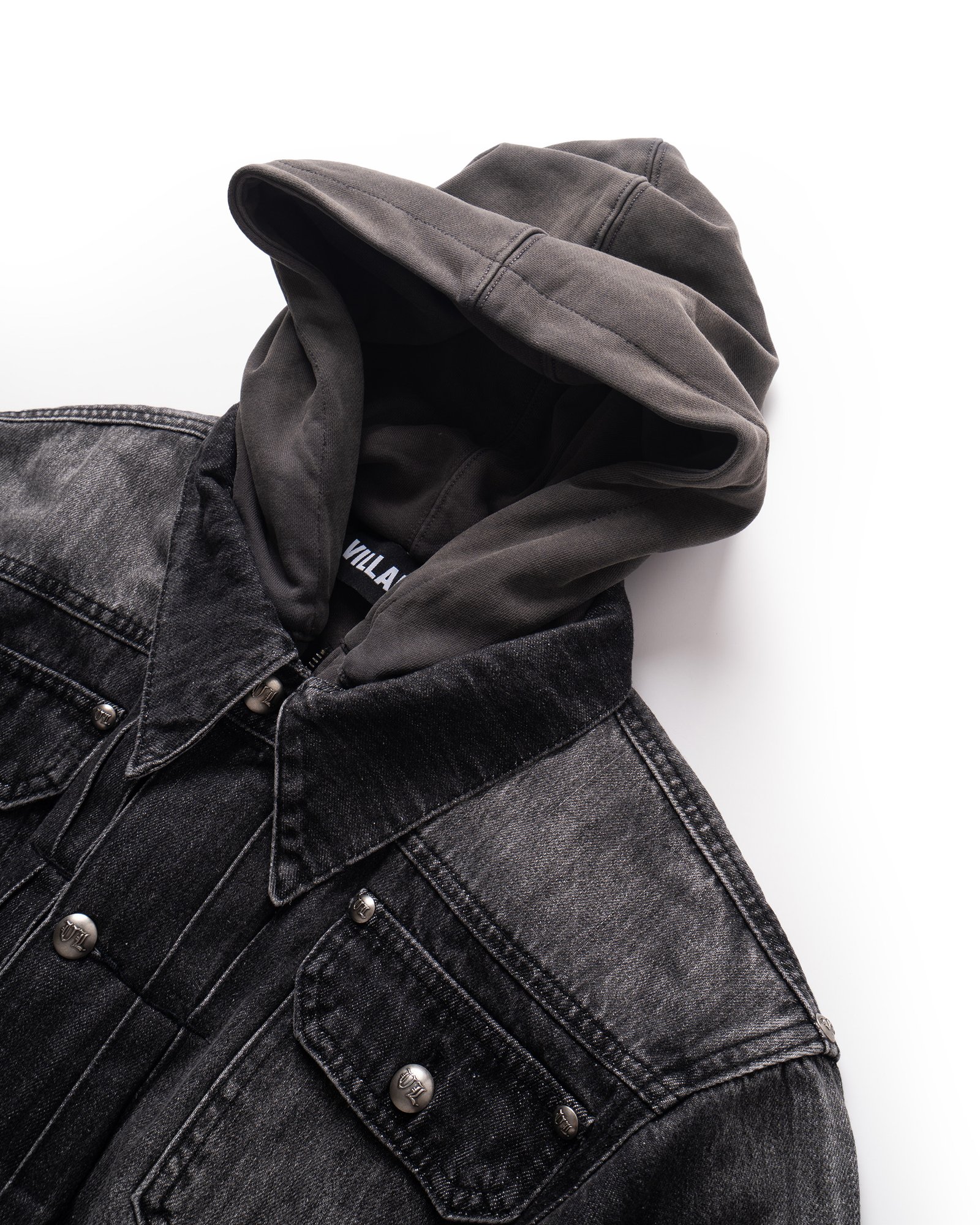 VL ASHEN HOOD DENIM JACKET