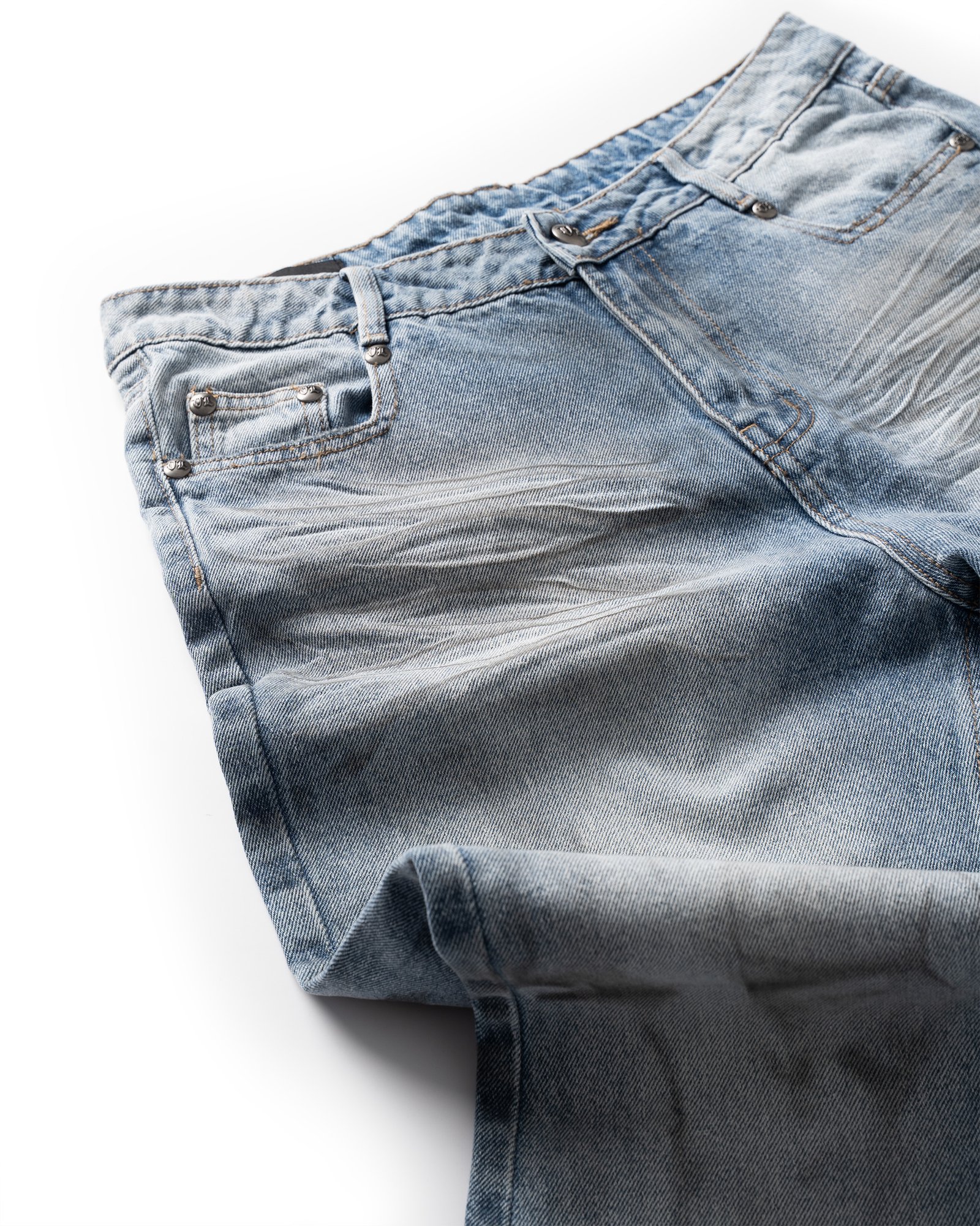 VL SPRAY DIRTY DENIM PANTS