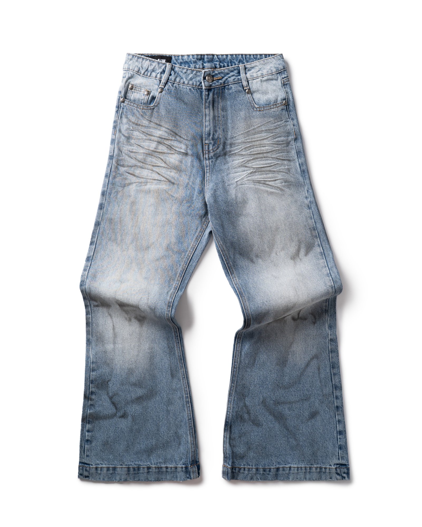 VL SPRAY DIRTY DENIM PANTS