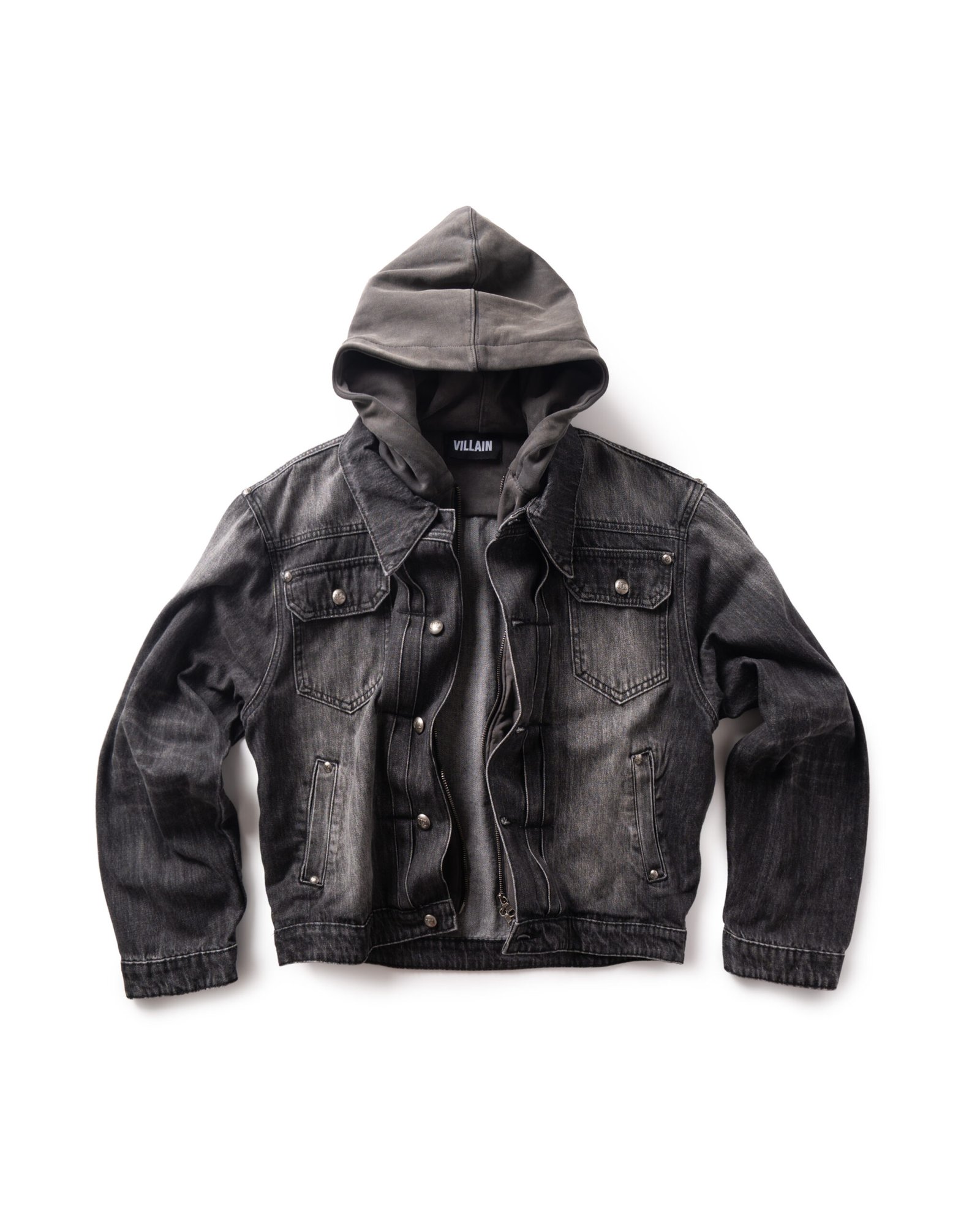VL ASHEN HOOD DENIM JACKET